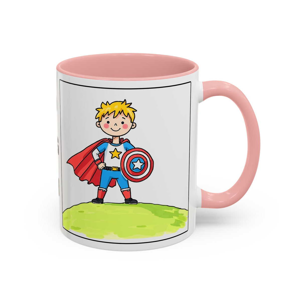 Be Brave and Stand Strong in Your Faith II —  Accent Coffee Mug