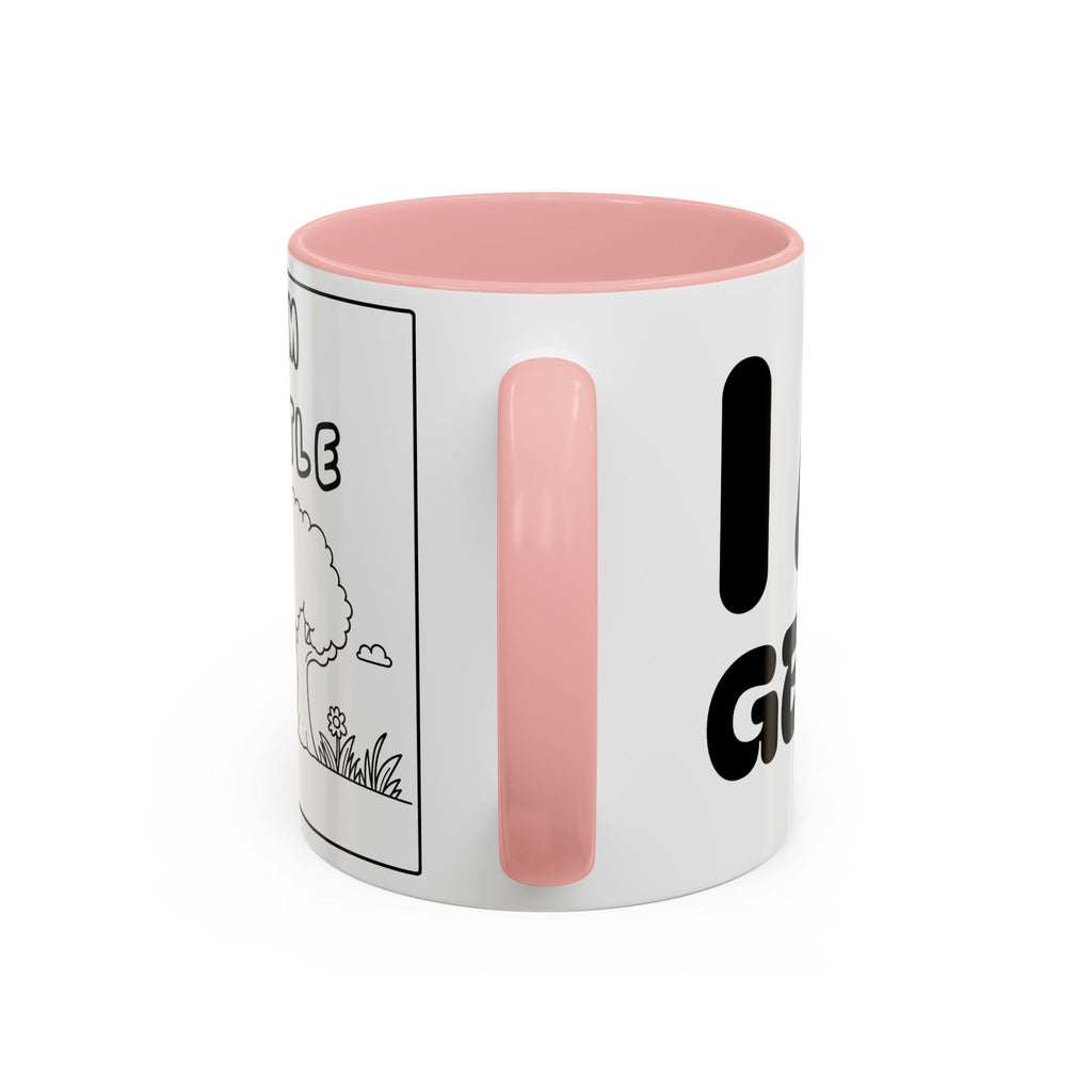 I Am Gentle — Accent Coffee Mug — Inspirational Kids Affirmation Ceramic Mug (11/15oz)