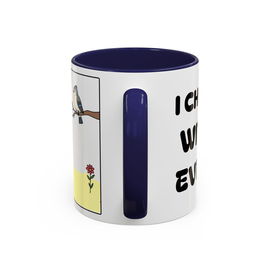 I Choose Joy With God Every Day II — Christian Coffee Mug —  Accent Mug (11/15oz)