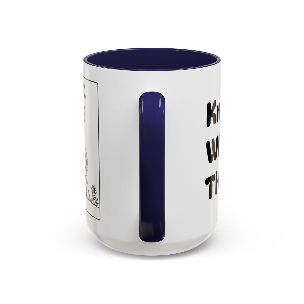 Knock And I WILL Open The DOOR! – Inspirational  Christian Encouragement Tea Cup (11/15oz)