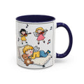 Jesus Helps Me Rest When Im Tired — Religious Accent Coffee Mug —