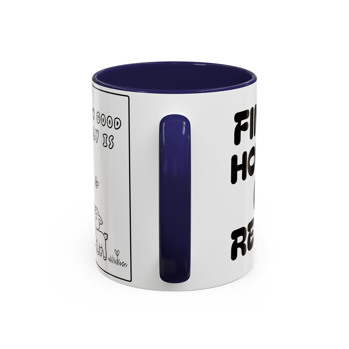 Find Out How Good God Really Is — Accent Coffee Mug — Inspirational Christian Faith Gift (11/15 oz)