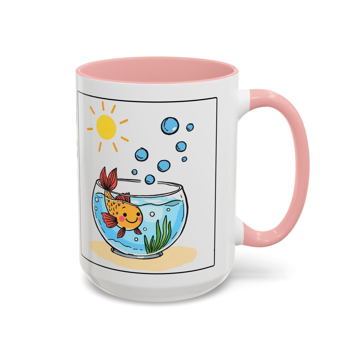 Everything That Breathes Can Praise God II — Christian Coffee Mug —  Accent Mug (11/15oz)