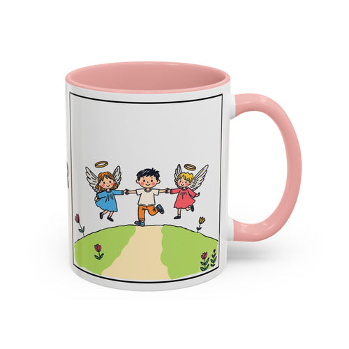 Angels Watch Over Me II — Accent Angel Coffee Mug (11/15oz)