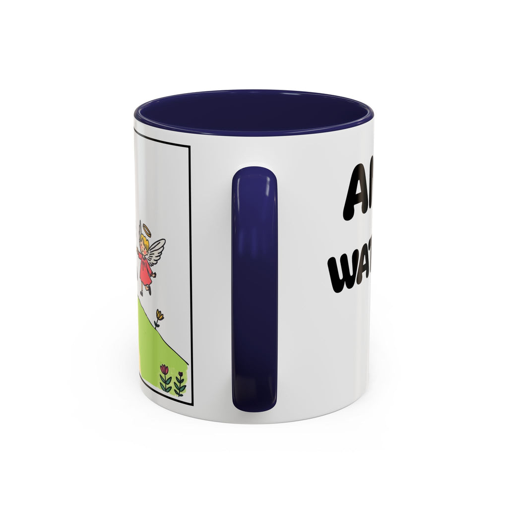 Angels Watch Over Me II — Accent Angel Coffee Mug (11/15oz)
